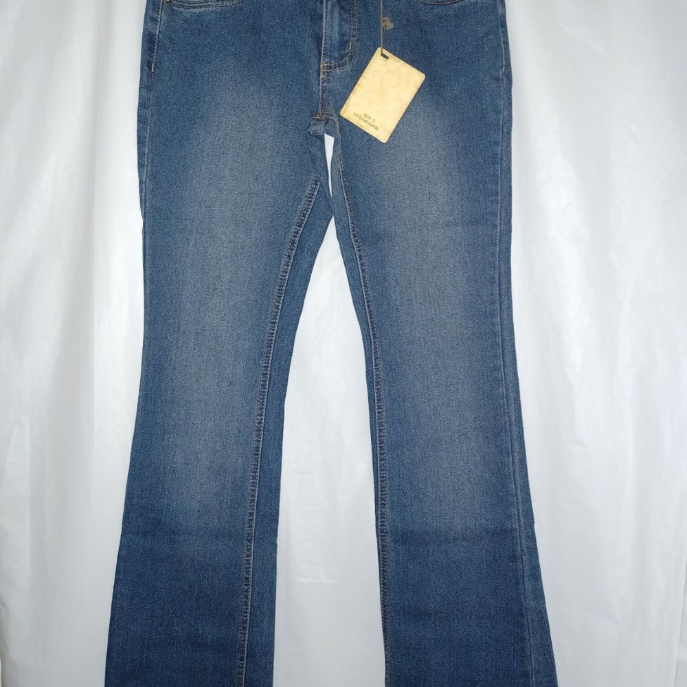 HYBIRD & COMPANY BOOTCUT JEANS BLUE SIZE 5